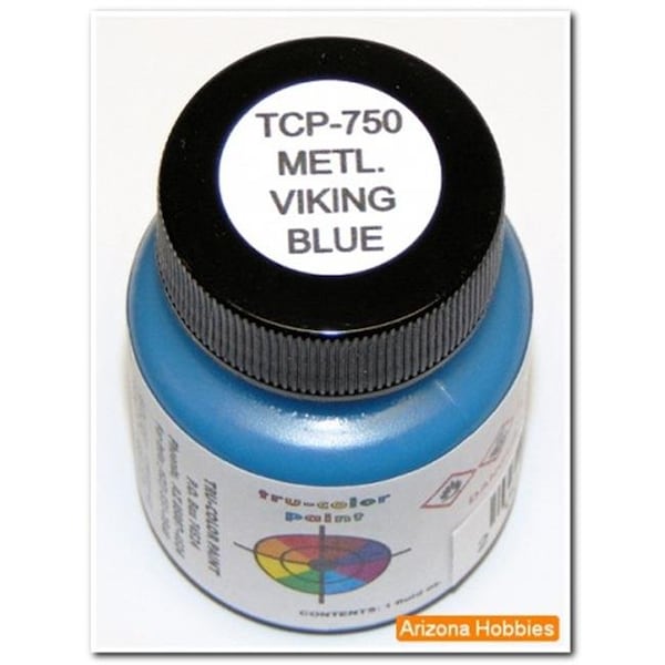 Tru-Color Paint TCP750 1 oz Tru-Color Paint - Metallic Viking Blue TCP750 - main